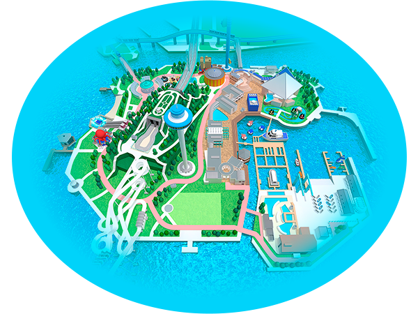 横浜・八景島シーパラダイス 会場マップ